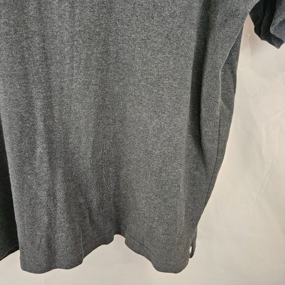 Chaps Ralph Lauren Men's Size M Gray Polo Shirt 100% Cotton Embroidered Crest - Picture 8 of 12